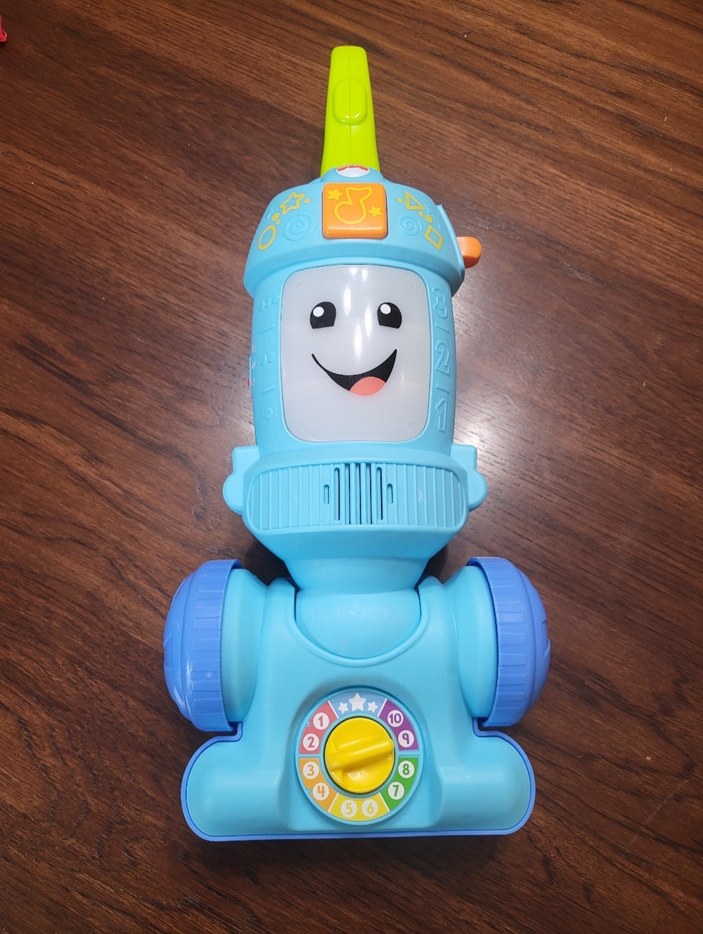 Fisher-Price Toddler Toy Laugh & Learn Light-Up Learning Vacuum